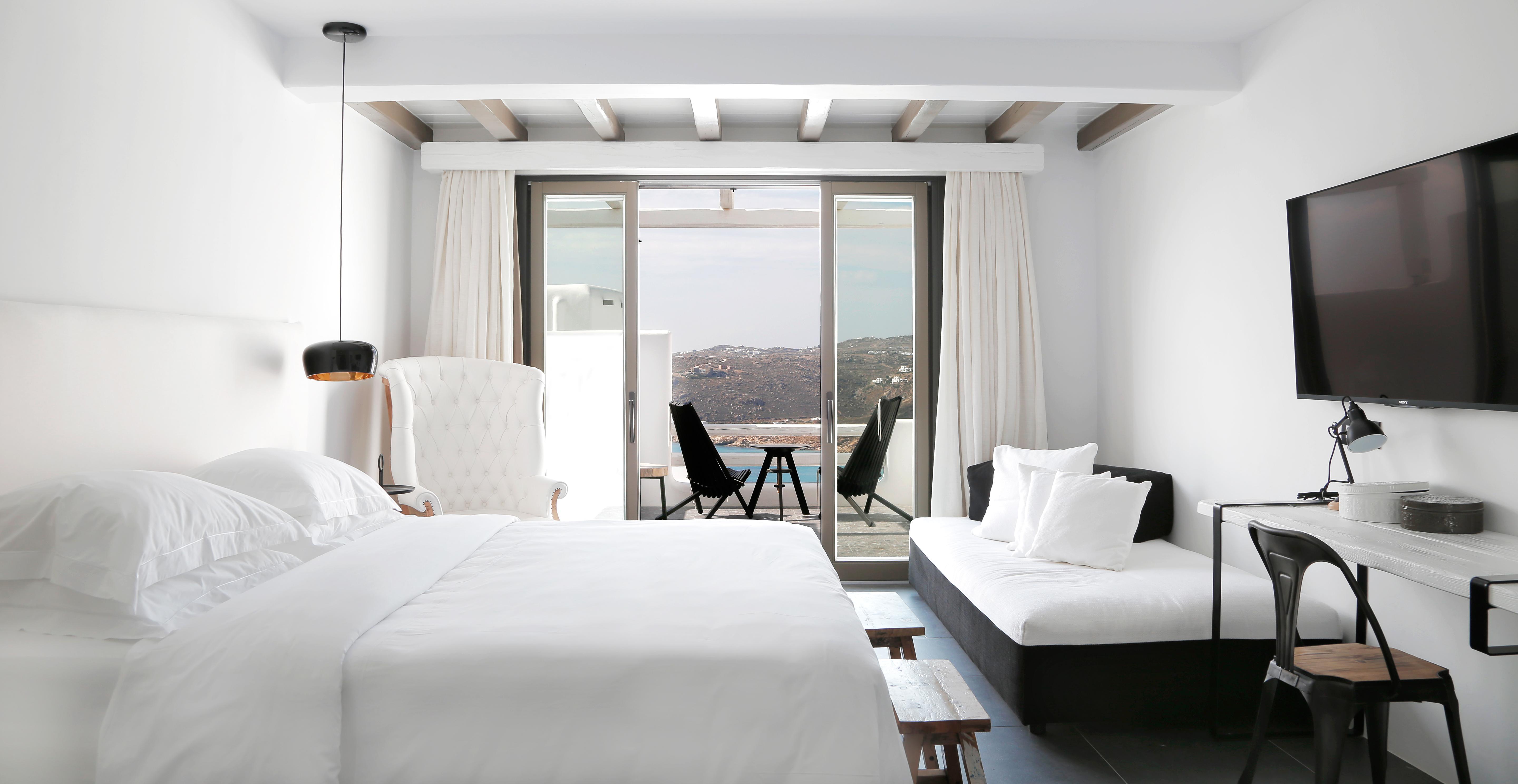 มิโคเนียน อวาตอน - ดีไซน์ โฮเต็ล Hotel Elia  ภายนอก รูปภาพ