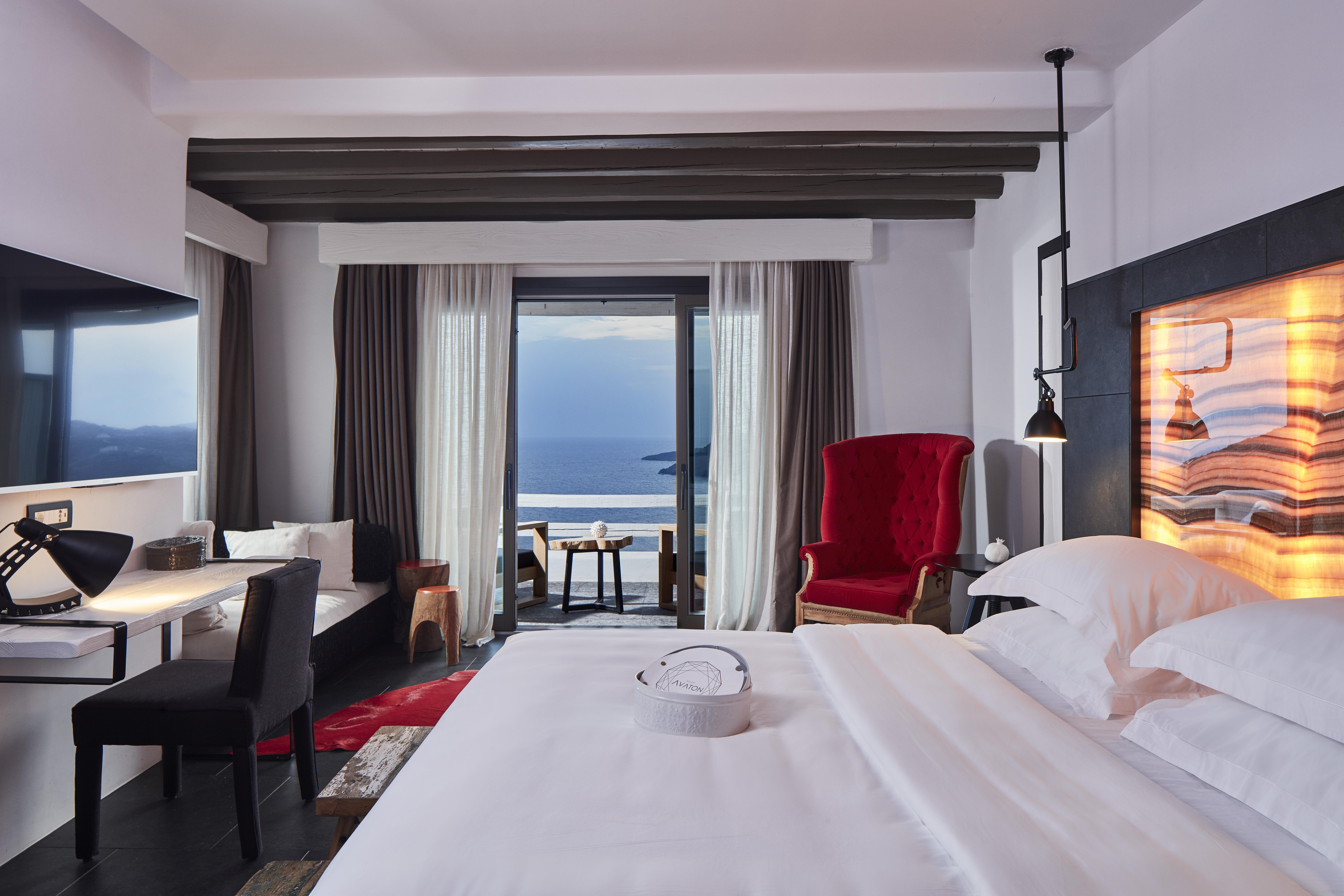 มิโคเนียน อวาตอน - ดีไซน์ โฮเต็ล Hotel Elia  ภายนอก รูปภาพ