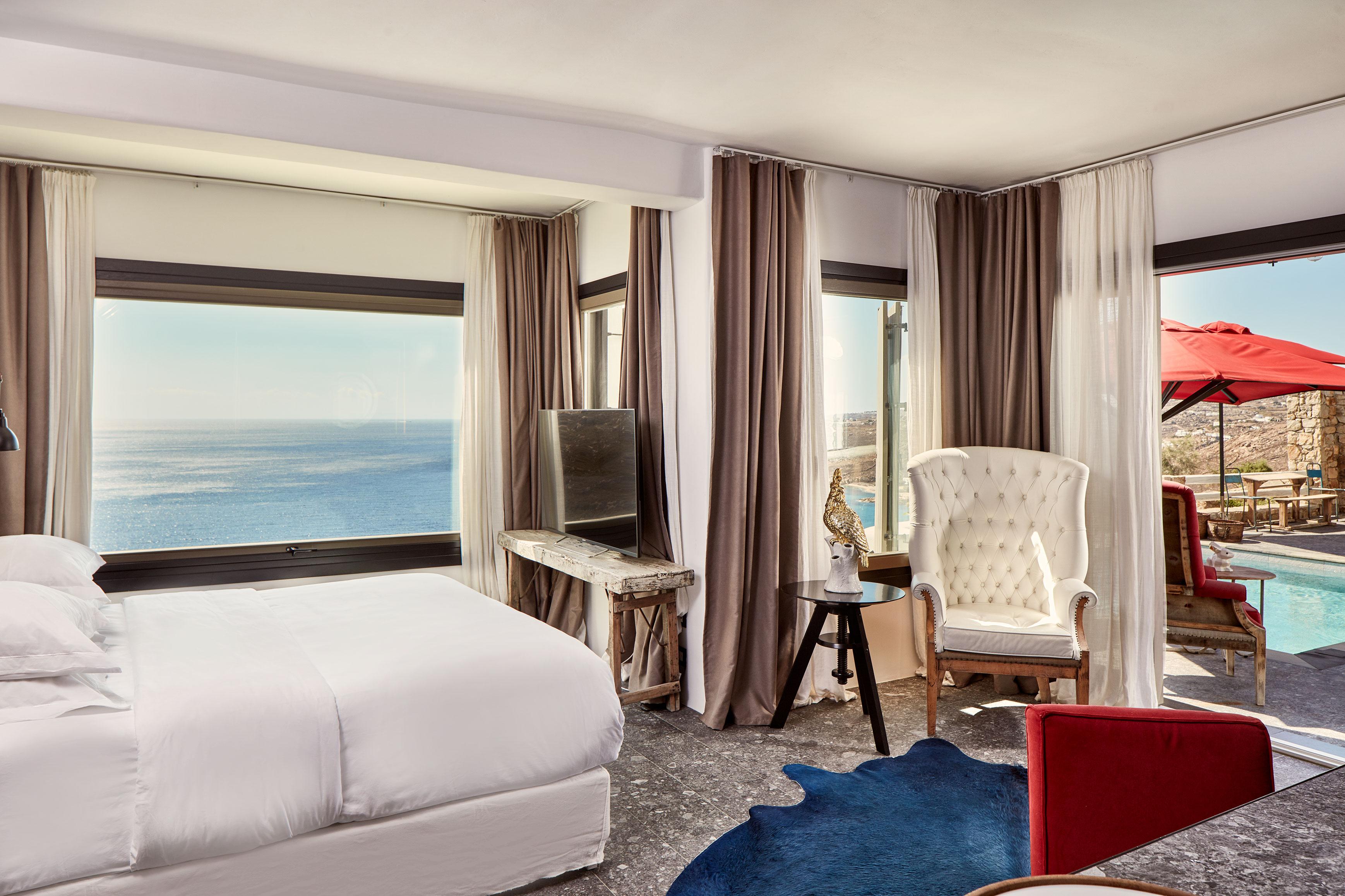 มิโคเนียน อวาตอน - ดีไซน์ โฮเต็ล Hotel Elia  ภายนอก รูปภาพ