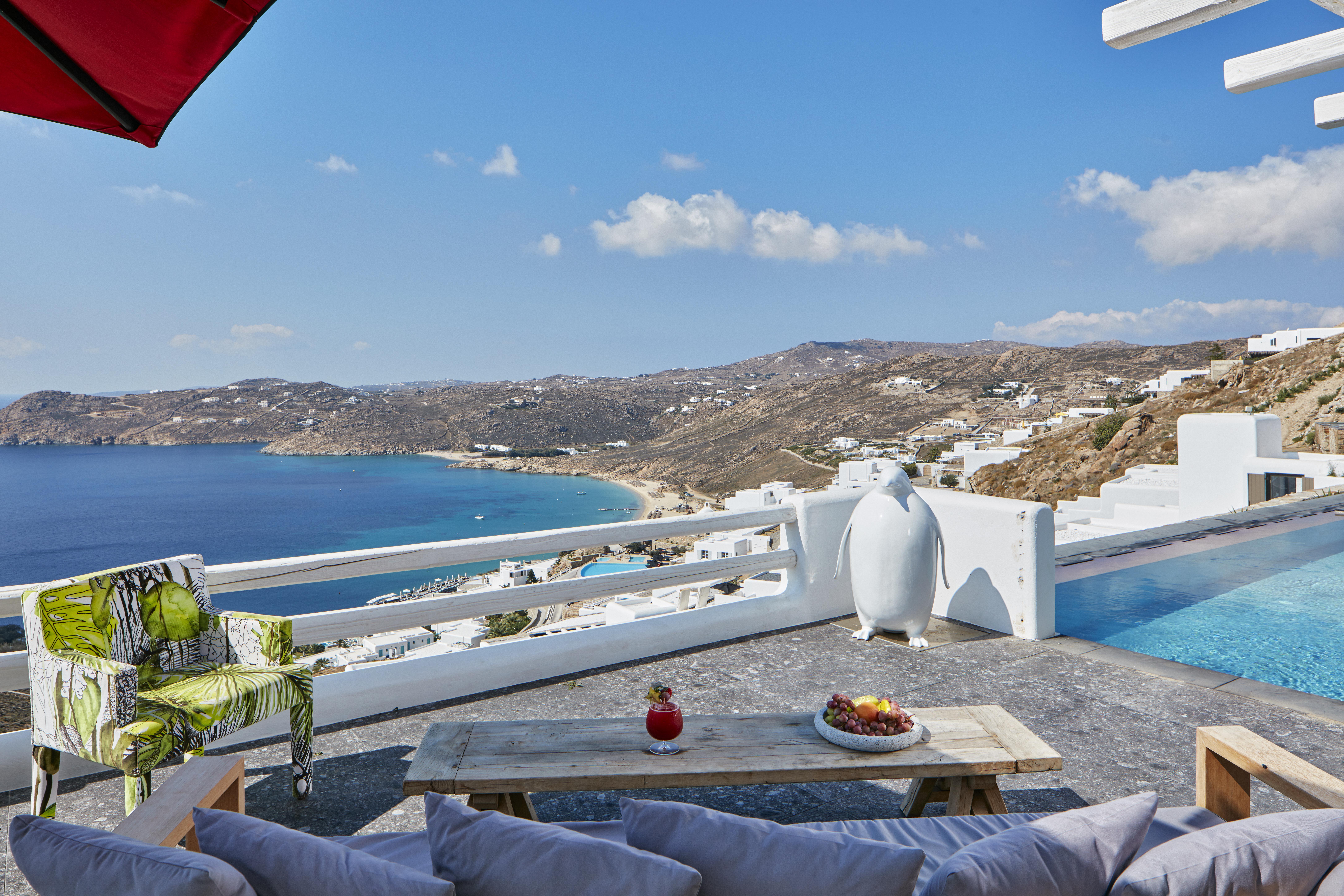 มิโคเนียน อวาตอน - ดีไซน์ โฮเต็ล Hotel Elia  ภายนอก รูปภาพ