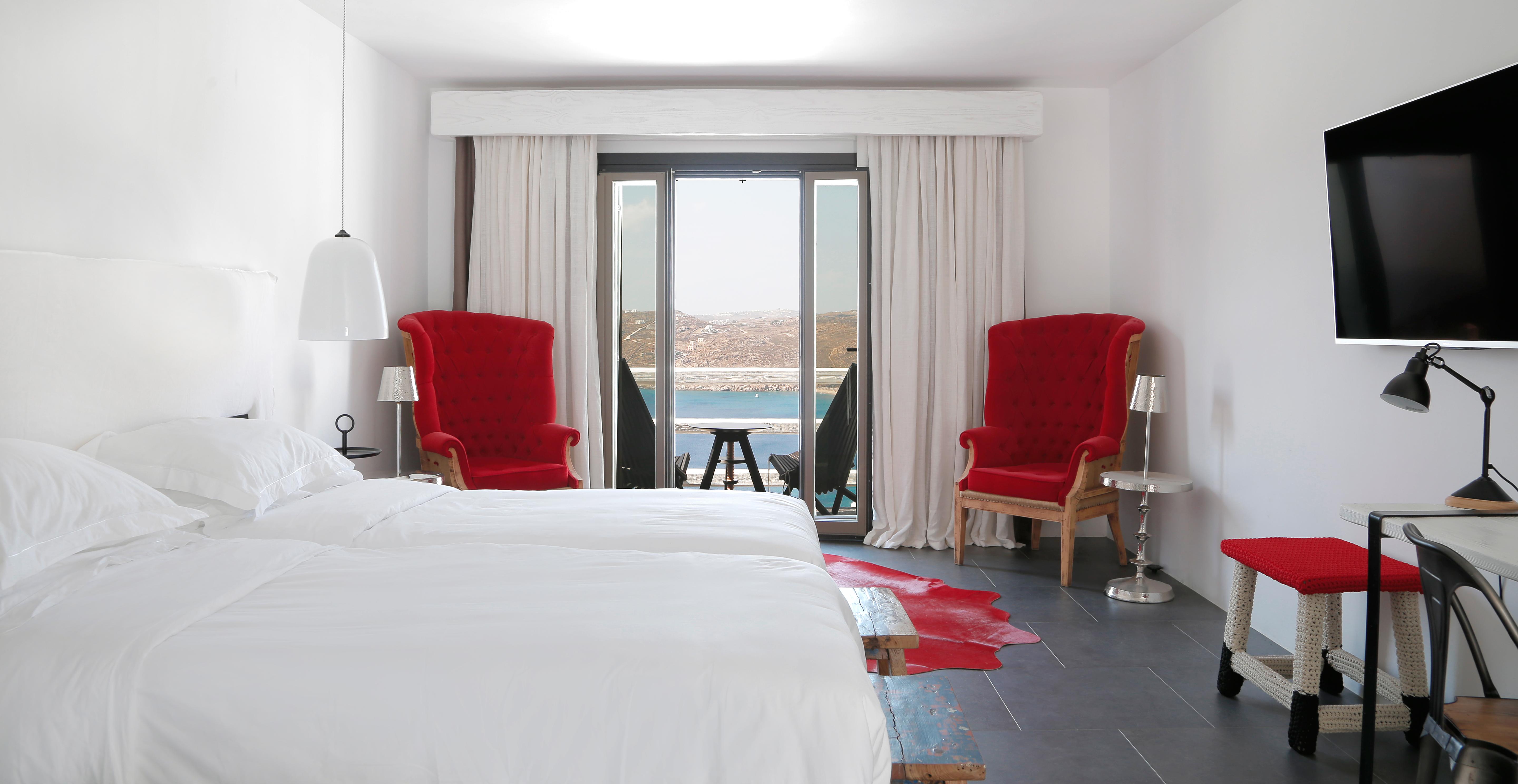 มิโคเนียน อวาตอน - ดีไซน์ โฮเต็ล Hotel Elia  ภายนอก รูปภาพ