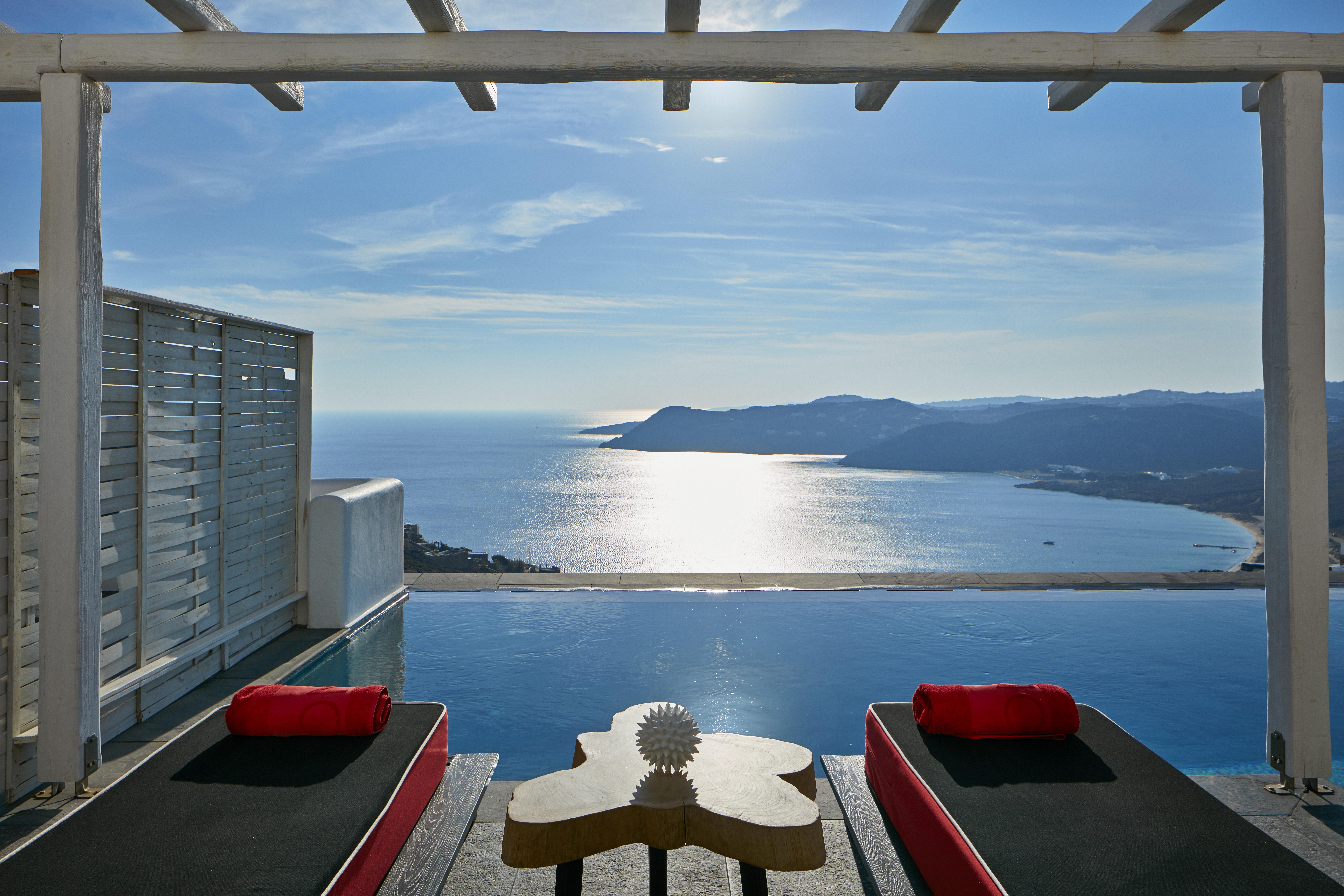 มิโคเนียน อวาตอน - ดีไซน์ โฮเต็ล Hotel Elia  ภายนอก รูปภาพ