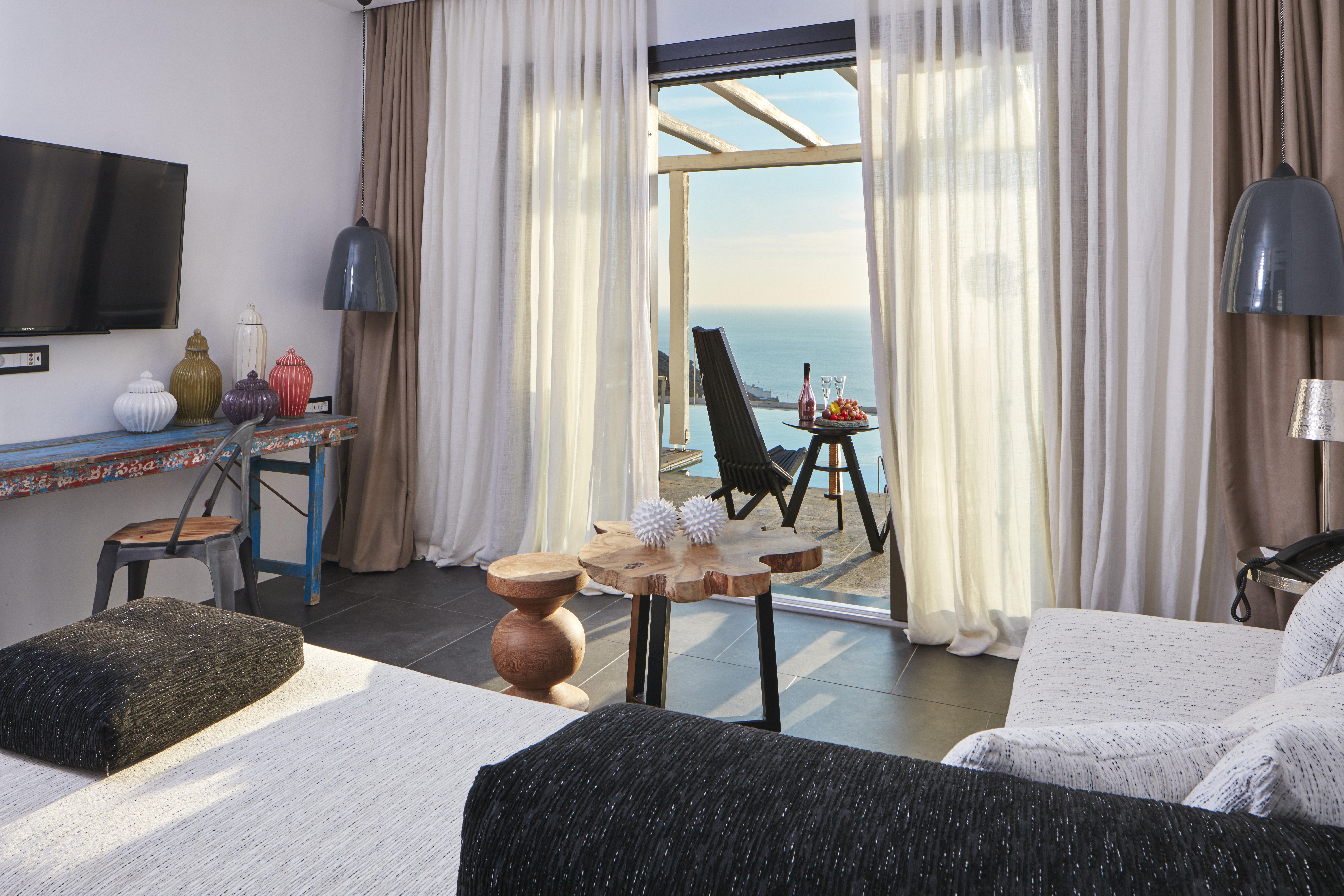 มิโคเนียน อวาตอน - ดีไซน์ โฮเต็ล Hotel Elia  ภายนอก รูปภาพ
