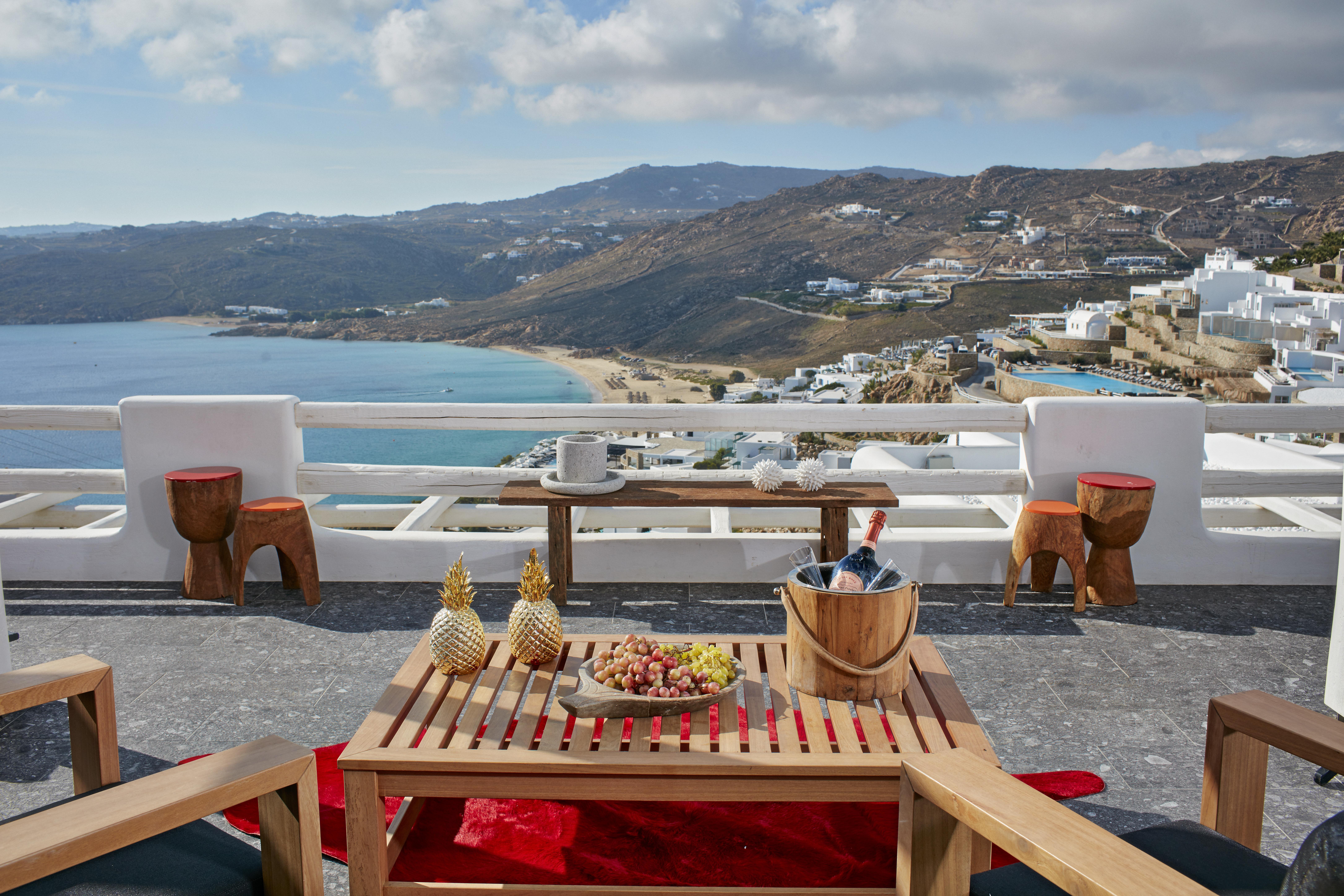 มิโคเนียน อวาตอน - ดีไซน์ โฮเต็ล Hotel Elia  ภายนอก รูปภาพ