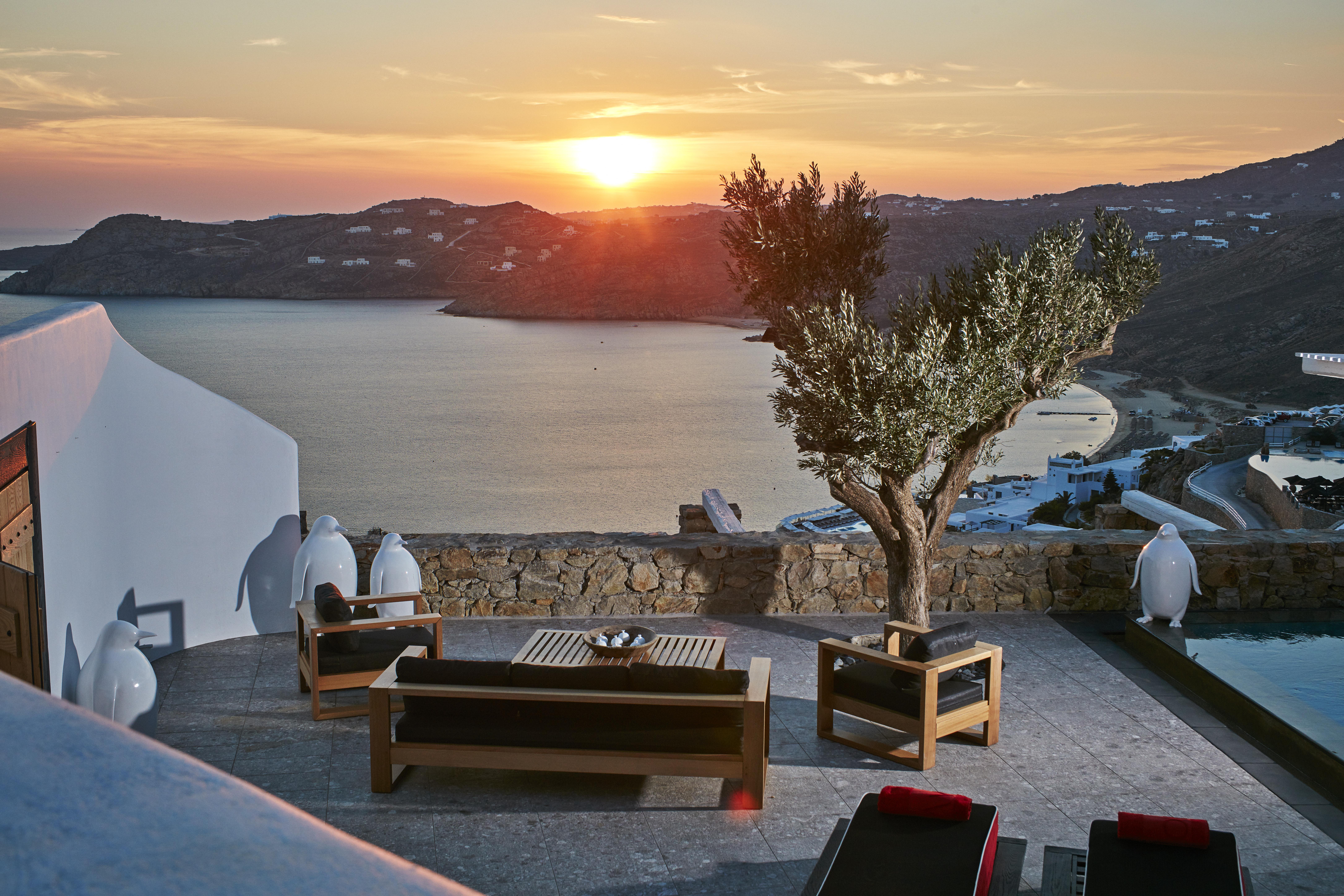 มิโคเนียน อวาตอน - ดีไซน์ โฮเต็ล Hotel Elia  ภายนอก รูปภาพ