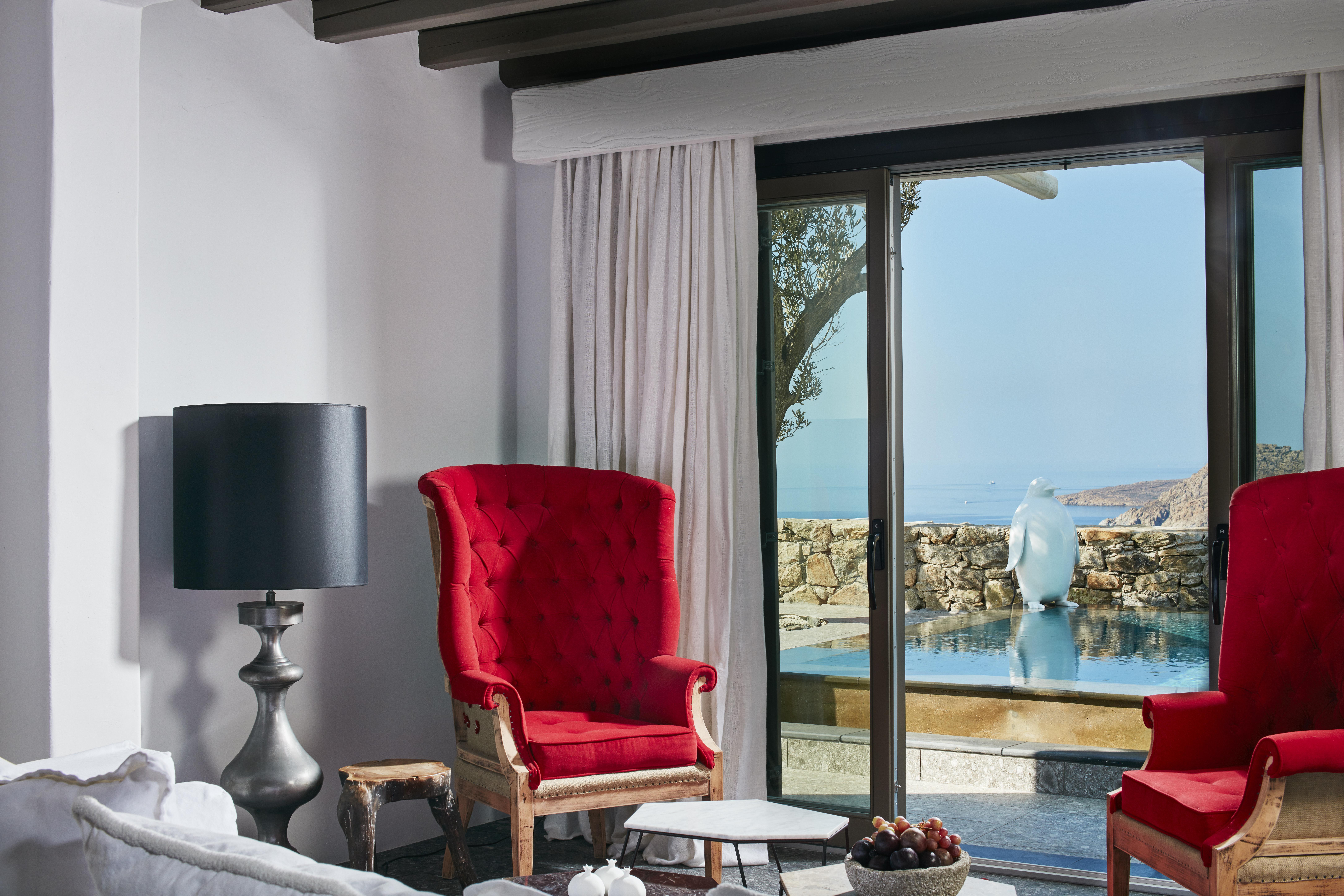 มิโคเนียน อวาตอน - ดีไซน์ โฮเต็ล Hotel Elia  ภายนอก รูปภาพ