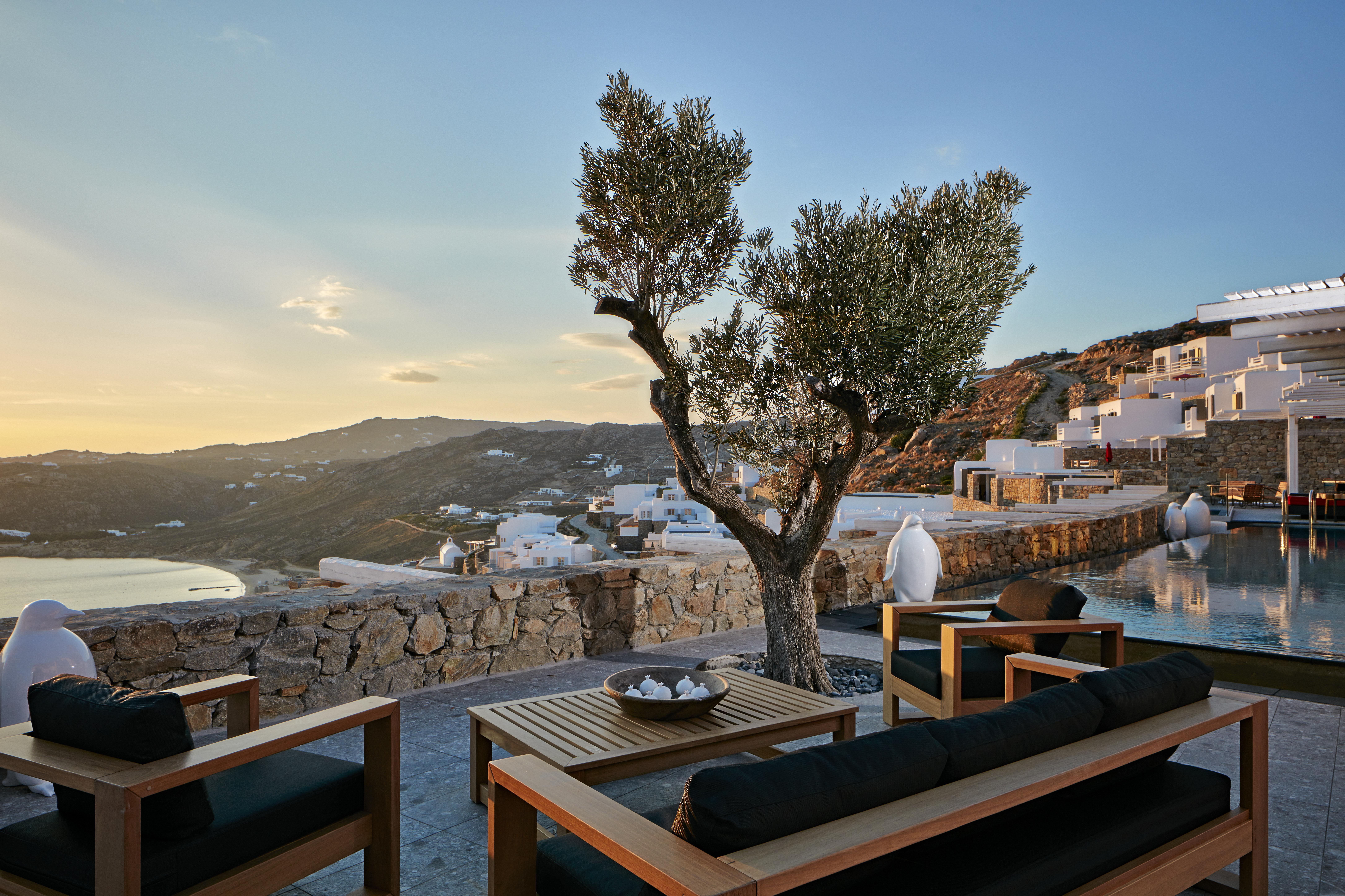 มิโคเนียน อวาตอน - ดีไซน์ โฮเต็ล Hotel Elia  ภายนอก รูปภาพ