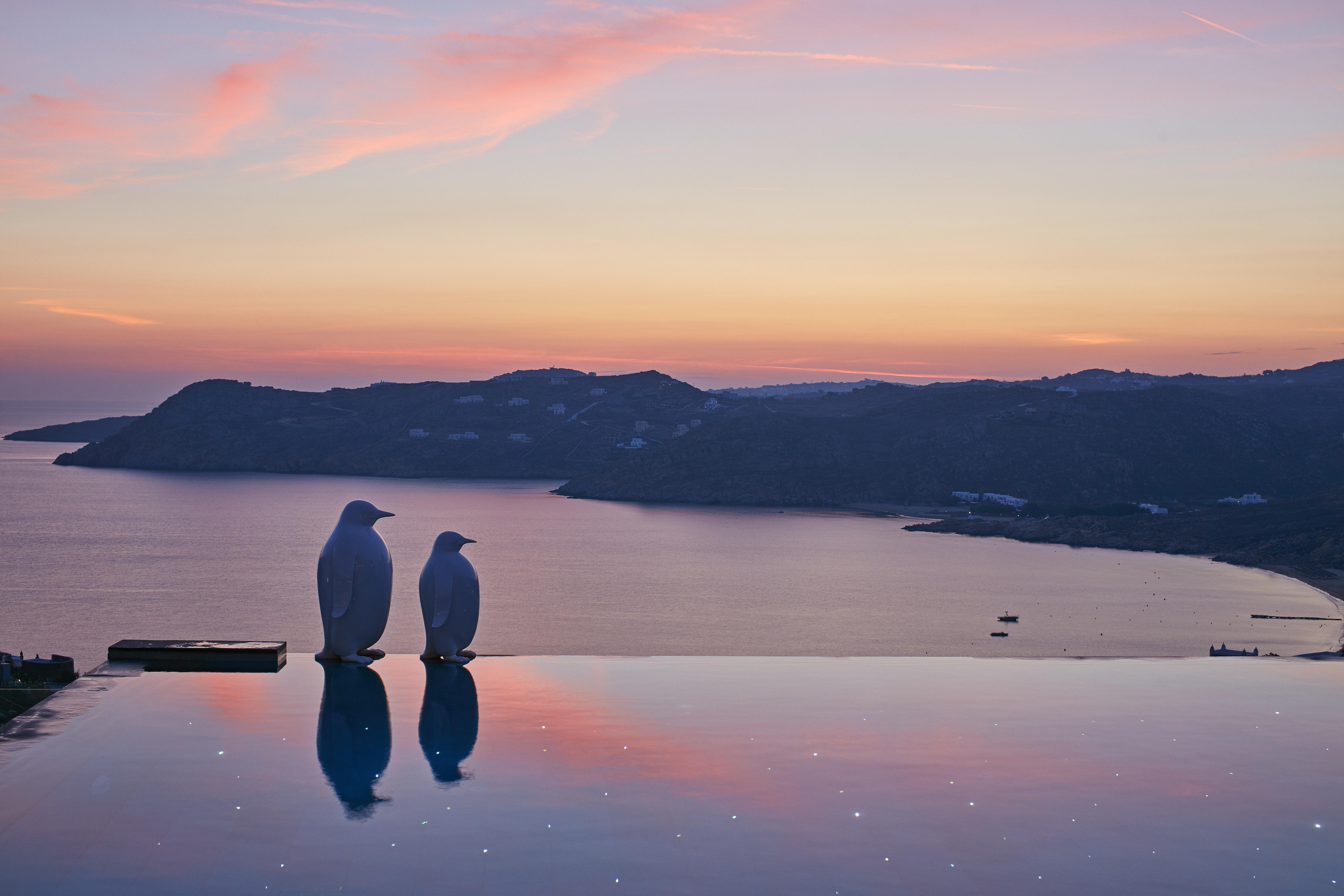 มิโคเนียน อวาตอน - ดีไซน์ โฮเต็ล Hotel Elia  ภายนอก รูปภาพ
