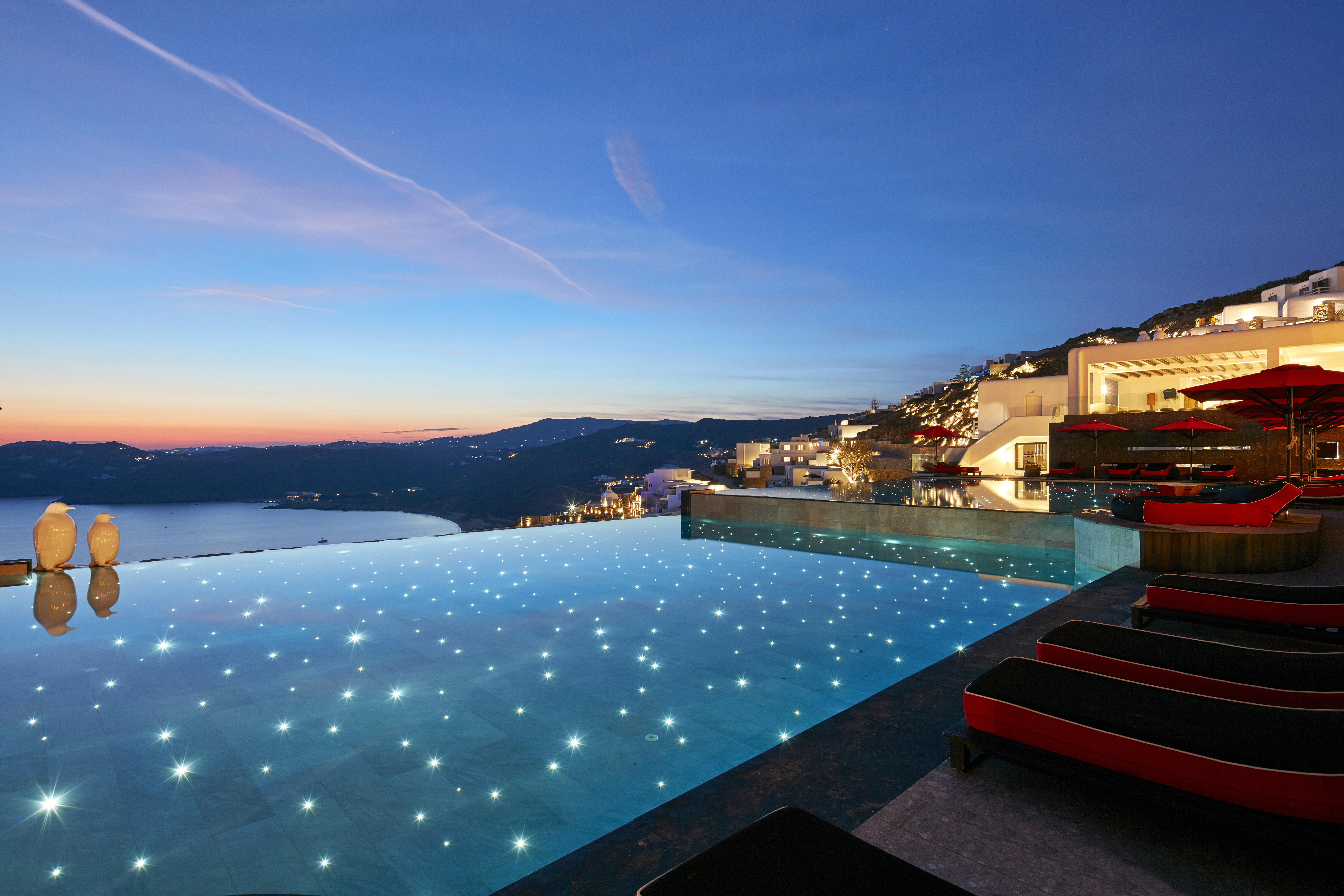 มิโคเนียน อวาตอน - ดีไซน์ โฮเต็ล Hotel Elia  ภายนอก รูปภาพ